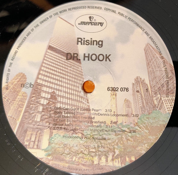 Dr. Hook : Rising (LP, Album)