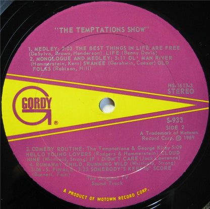 The Temptations : The Temptations Show (LP, Album)