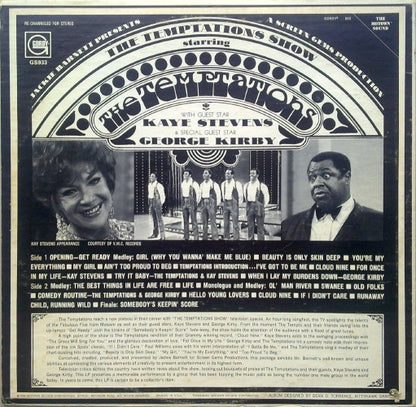 The Temptations : The Temptations Show (LP, Album)