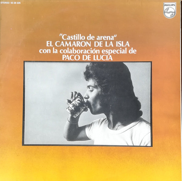El Camarón De La Isla Con La Colaboración Especial De Paco De Lucía : Castillo De Arena (LP, Album, RE)