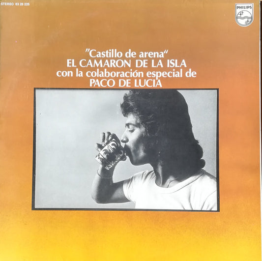 El Camarón De La Isla Con La Colaboración Especial De Paco De Lucía : Castillo De Arena (LP, Album, RE)