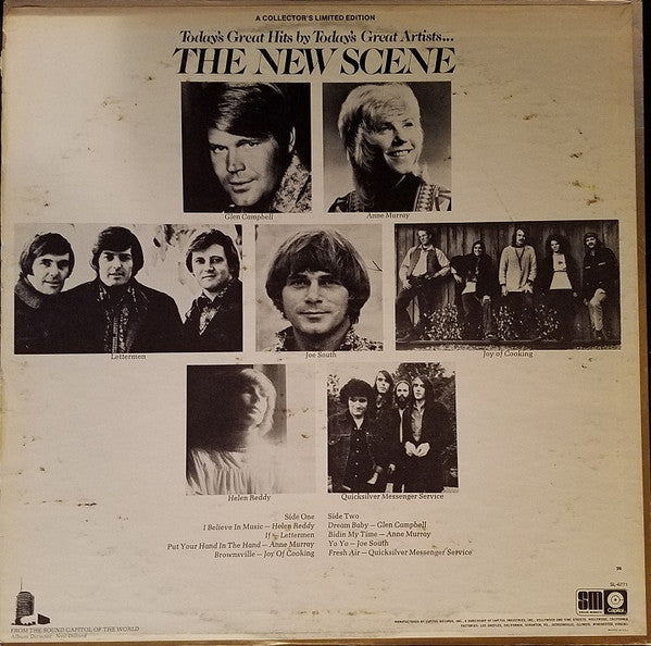 Various : The New Scene (LP, Comp, Ltd, Smplr)