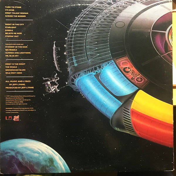 Electric Light Orchestra : Out Of The Blue (2xLP, Album, Pit)