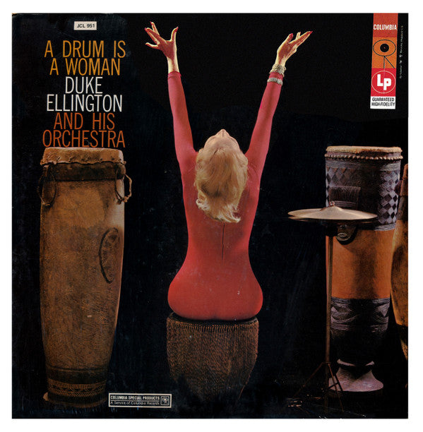 Duke Ellington And His Orchestra : A Drum Is A Woman (LP, RE, RED)