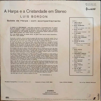 Luis Bordón : A Harpa E A Cristandade (LP, Album, RE)