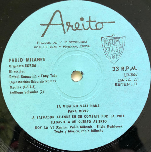 Pablo Milanés : Pablo Milanés (LP, Album)