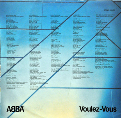 ABBA : Voulez-Vous (LP, Album)