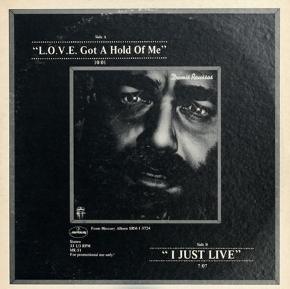 Demis Roussos : L.O.V.E. Got A Hold Of Me / I Just Live (12", Promo)