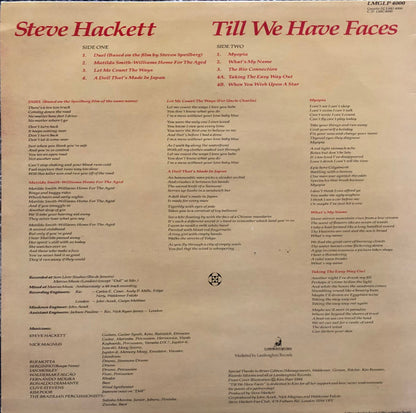 Steve Hackett : Till We Have Faces (LP, Album)