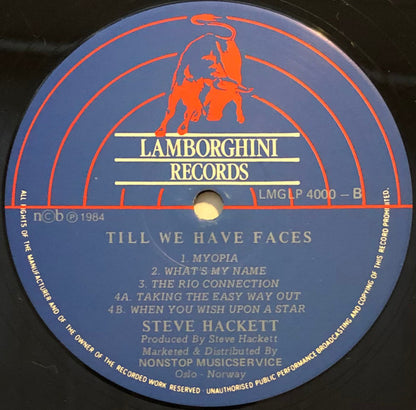 Steve Hackett : Till We Have Faces (LP, Album)