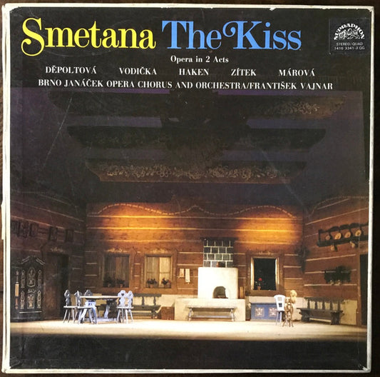 Bedřich Smetana : The Kiss Opera in 2 Acts (3xLP, Album, Quad + Box, Album)