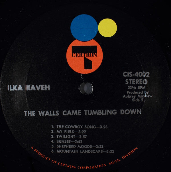 Hillel Raveh : The Walls Came Tumbling Down (The Six-Day War) (LP)