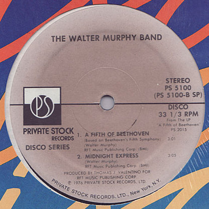 Walter Murphy / Walter Murphy & The Big Apple Band : Rhapsody In Blue / A Fifth Of Beethoven / Midnight Express (12")