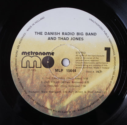 Danish Radio Big Band And Thad Jones : A Good Time Was Had By All (LP, Album)