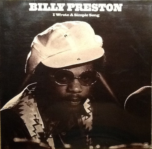 Billy Preston : I Wrote A Simple Song (LP, Album, Gat)