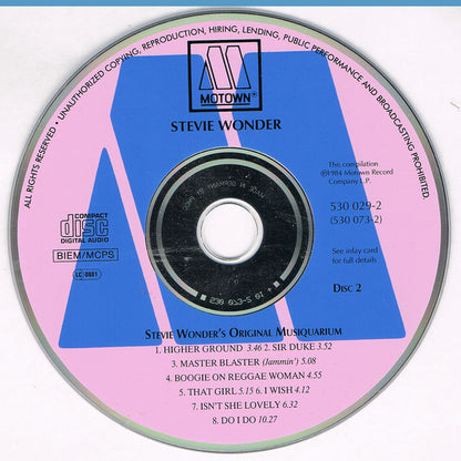 Stevie Wonder : Stevie Wonder's Original Musiquarium I (2xCD, Comp, RE + Box, Sli)
