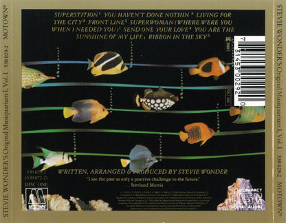 Stevie Wonder : Stevie Wonder's Original Musiquarium I (2xCD, Comp, RE + Box, Sli)