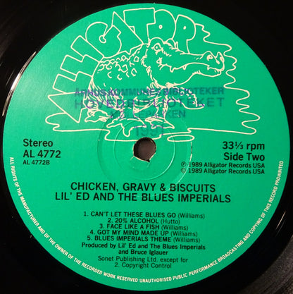 Lil' Ed And The Blues Imperials : Chicken, Gravy & Biscuits (LP, Album)