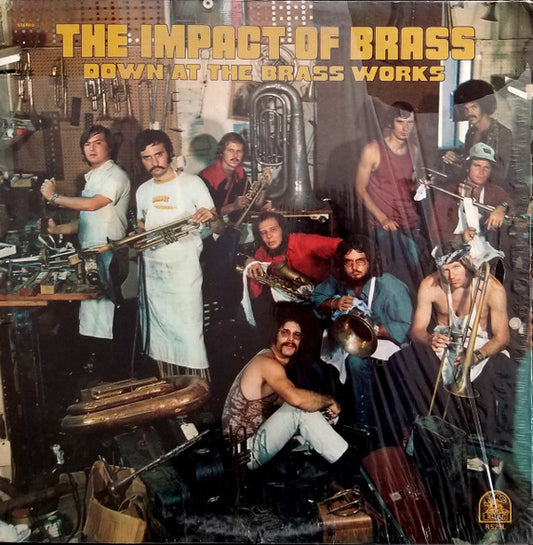 The Impact Of Brass : Down At The Brass Works (LP, Album)