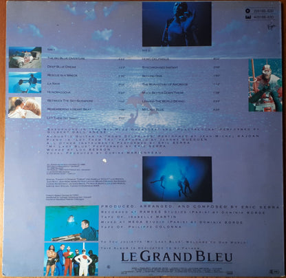Eric Serra : Le Grand Bleu (Bande Originale Du Film De Luc Besson) (LP, Album)