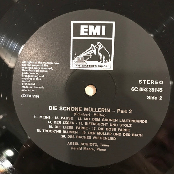 Aksel Schiøtz, Franz Schubert, Gerald Moore : Die Schöne Müllerin (LP, Album)