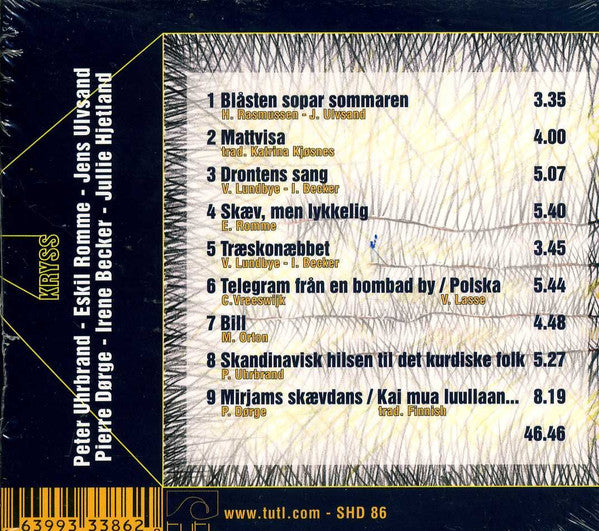 Færd x Pierre Dørge x Irene Becker x Jullie Hjetland : Kryss (CD, Album, Dig)