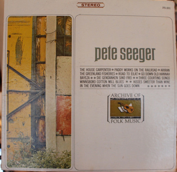 Pete Seeger : Pete Seeger (LP, Album, RE)