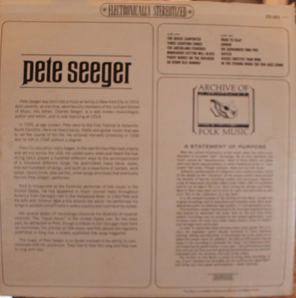 Pete Seeger : Pete Seeger (LP, Album, RE)