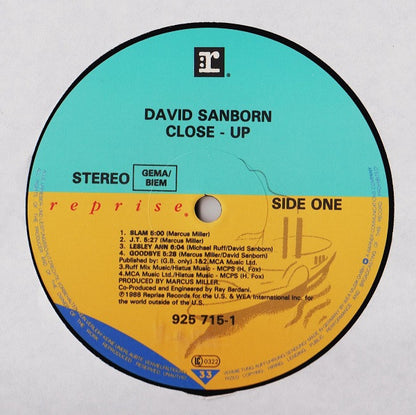 David Sanborn : Close-Up (LP, Album)