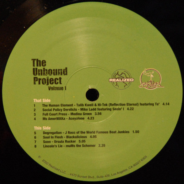 Various : The Unbound Project Volume 1 (2xLP, Comp)