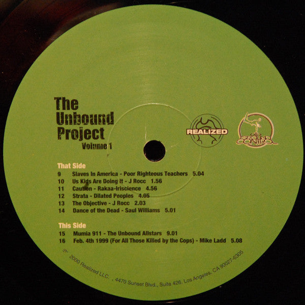 Various : The Unbound Project Volume 1 (2xLP, Comp)