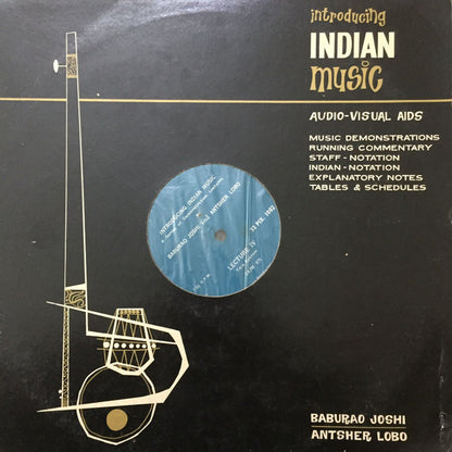 Baburao Joshi, Antsher Lobo : Introducing Indian Music (4xLP)