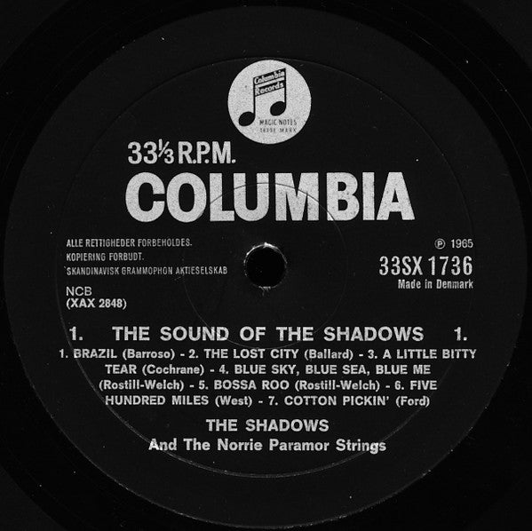 The Shadows : The Sound Of The Shadows (LP, Album, Mono)