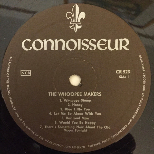 Whoopee Makers Featuring Benny Goodman And Jack Teagarden : The Whoopee Makers 1928 - 29 Featuring Benny Goodman And Jack Teagarden (LP, Comp, Mono)