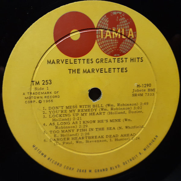 The Marvelettes : Greatest Hits (LP, Comp, Mono, Roc)