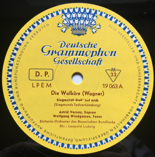 Richard Wagner, Astrid Varnay, Wolfgang Windgassen, Josef Greindl : Die Walküre - Götterdämmerung (LP, Comp, Mono, Gat)