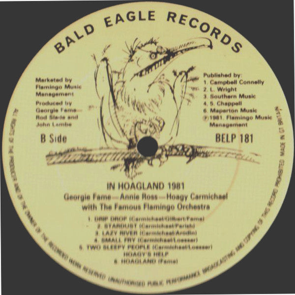 Georgie Fame, Annie Ross, Hoagy Carmichael : In Hoagland 1981 (LP, Album)