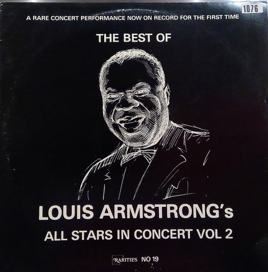 Louis Armstrong : The Best Of Louis Armstrong's All Star In Concert Vol 2 (LP, Album)