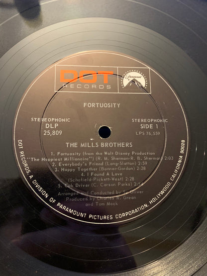 The Mills Brothers with Sy Oliver And His Orchestra : Fortuosity (LP, Album)