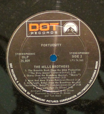 The Mills Brothers with Sy Oliver And His Orchestra : Fortuosity (LP, Album)