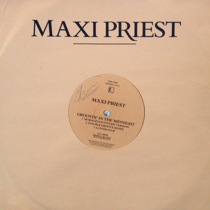 Maxi Priest : Groovin' In The Midnight (12", Promo)