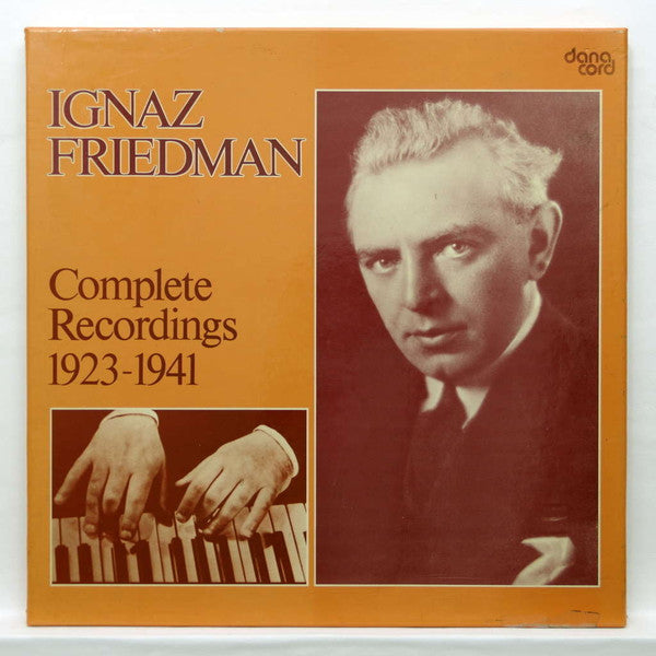 Ignaz Friedman : Complete Recordings 1923-1941 (6xLP, Comp, Mono + Box)
