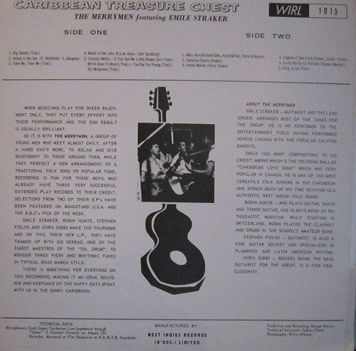 The Merrymen : Caribbean Treasure Chest (LP, Album)