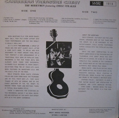 The Merrymen : Caribbean Treasure Chest (LP, Album)