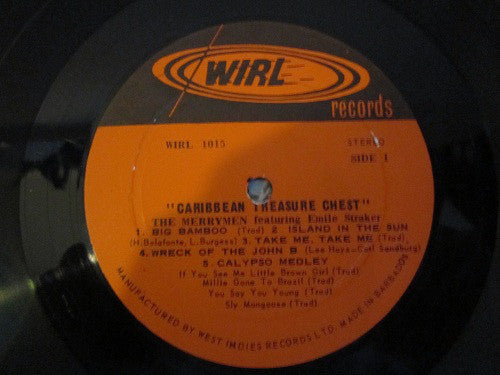 The Merrymen : Caribbean Treasure Chest (LP, Album)