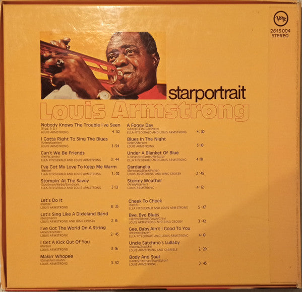 Louis Armstrong : Starportrait (2xLP, Comp, Box)