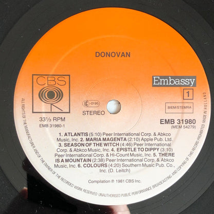 Donovan : Top Artists Of Pop Music (LP, Comp)