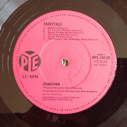 Donovan : Fairytale (LP, Album, Mono)