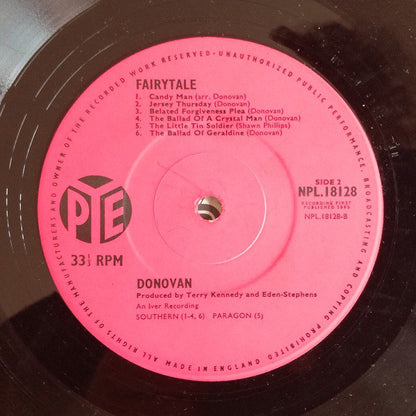 Donovan : Fairytale (LP, Album, Mono)