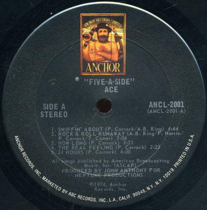 Ace (7) : Five-A-Side (LP, Album, San)